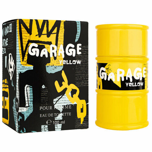 Туалетная вода мужская Garage Yellow 100мл XXI CENTURY фото 1