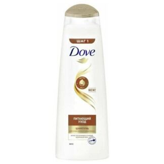 Dove Шампунь Питающий уход для сухих непослушных волос, 380 мл , 3 шт.