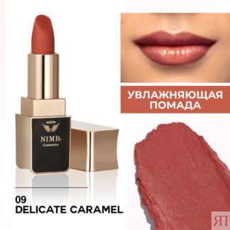 Увлажняющая помада для губ smart lipstick 09 delicate caramel NIMBt