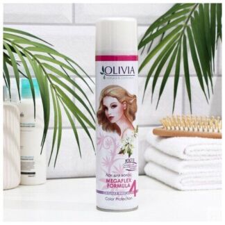 Лак для волос сильной фиксации «Olivia» с экстрактом родиолы розовой, 250 м