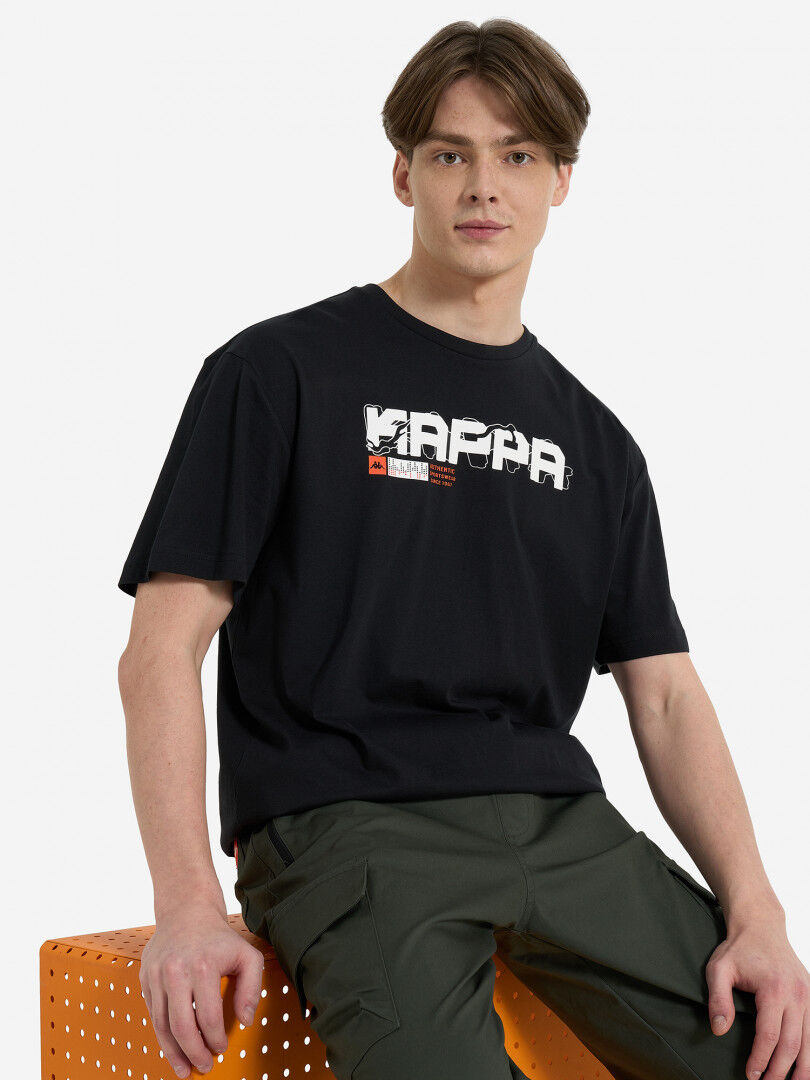 Футболка мужская Kappa, Черный 134328KAP-99 фото 1