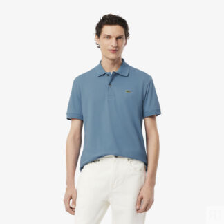 Мужское поло Lacoste из смеси эластичного органического хлопка