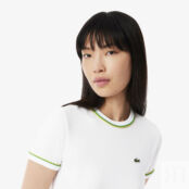 Женская футболка Lacoste фото 3