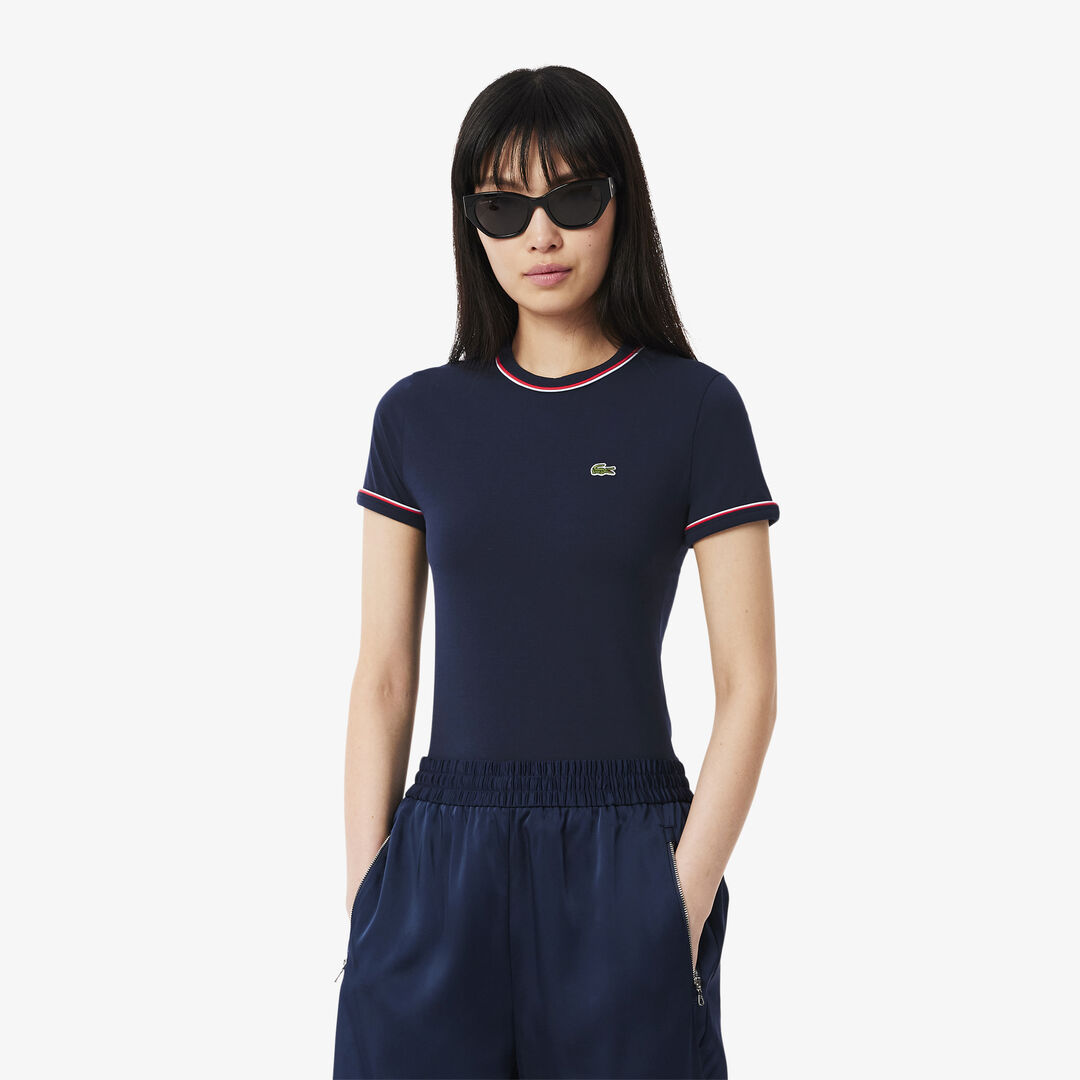 Женская футболка Lacoste фото 1