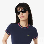 Женская футболка Lacoste фото 3