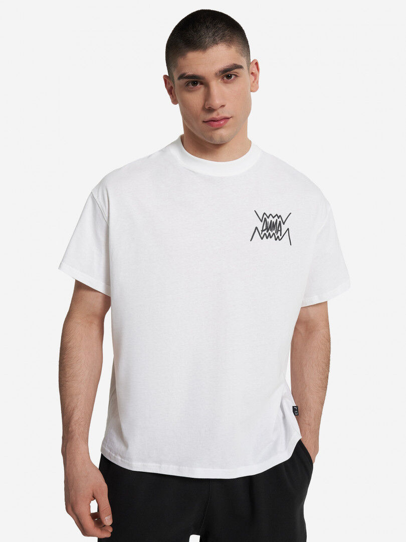 Футболка мужская оверсайз PUMA, Белый 630493P0P-02 фото 1