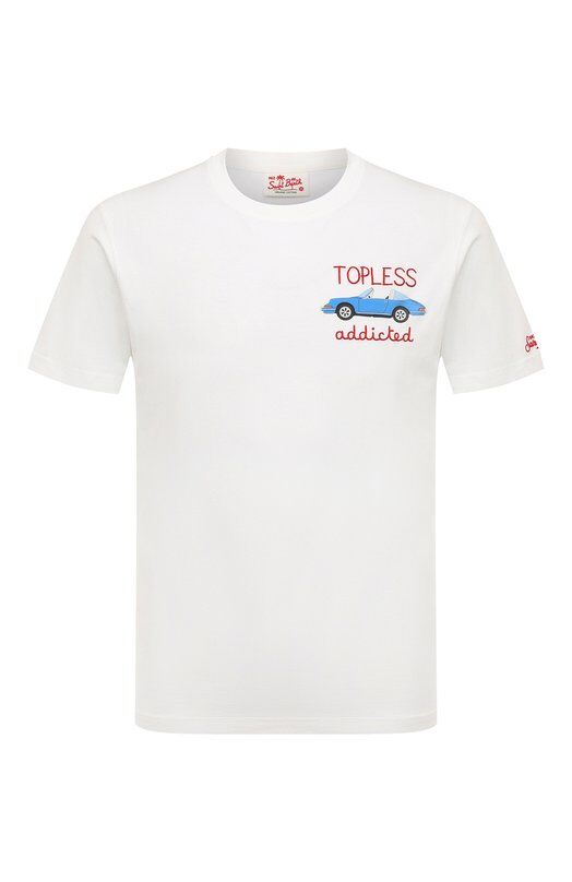 Хлопковая футболка MC2 Saint Barth STBM/TSHIRT MAN/06346D фото 1