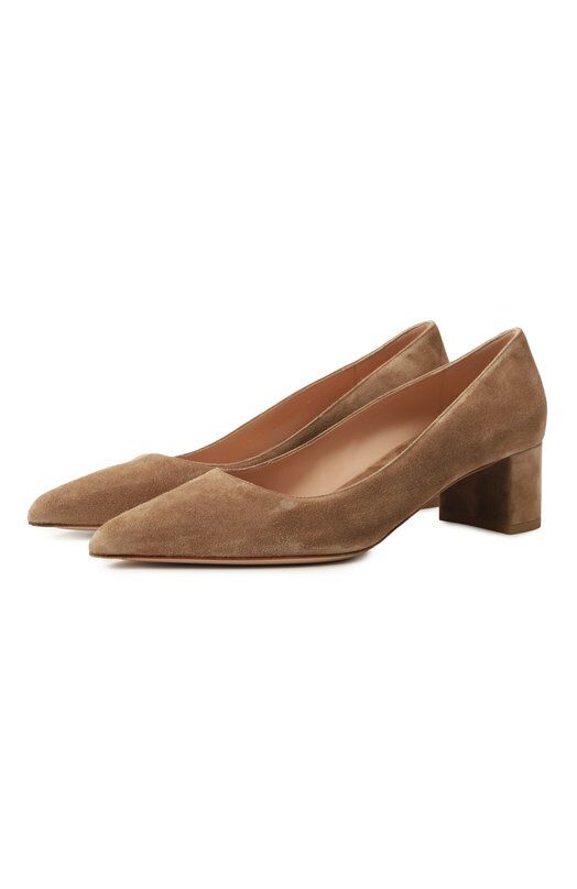 Замшевые туфли Piper 45 Gianvito Rossi G22171.45RIC.CAMCAML фото 1