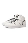 Кожаные кеды Kiton USS0004XC1005 фото 1