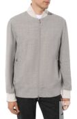 Бомбер изо льна и шерсти Brunello Cucinelli MW4946872 фото 3