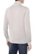 Поло из шелка и хлопка Brunello Cucinelli MTB373914 фото 4