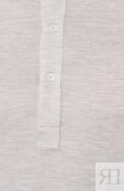 Поло из шелка и хлопка Brunello Cucinelli MTB373914 фото 5