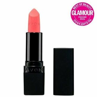 Avon Увлажняющая матовая губная помада "Ультра". оттенок: Малина и кашемир/