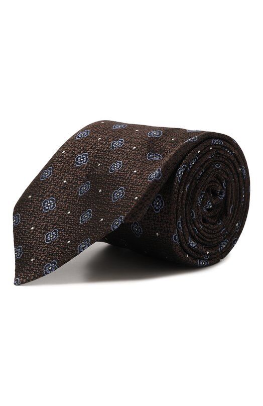 Шелковый галстук Kiton UCRVKPC08H01 фото 1