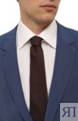 Галстук из шелка и шерсти Kiton UCRVKPC08H37 фото 2
