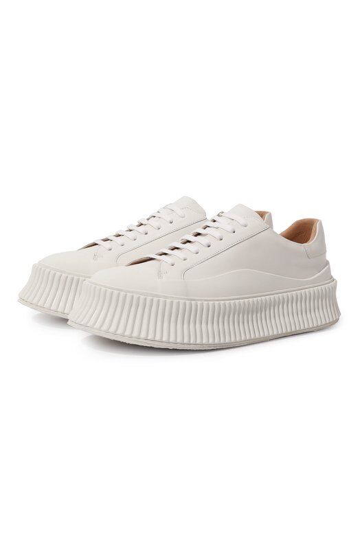 Кожаные кеды Jil Sander J15WS0002/P4833 фото 1