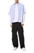 Кожаные кеды Oversized Alexander McQueen 553680/WHGP5 фото 2