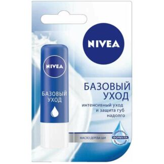 Nivea Бальзам для губ Основной уход 4.8 г - 1 шт NIVEA