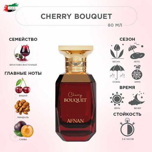 AFNAN Парфюмерная вода CHERRY BOUQUET 80 мл Afnan фото 1