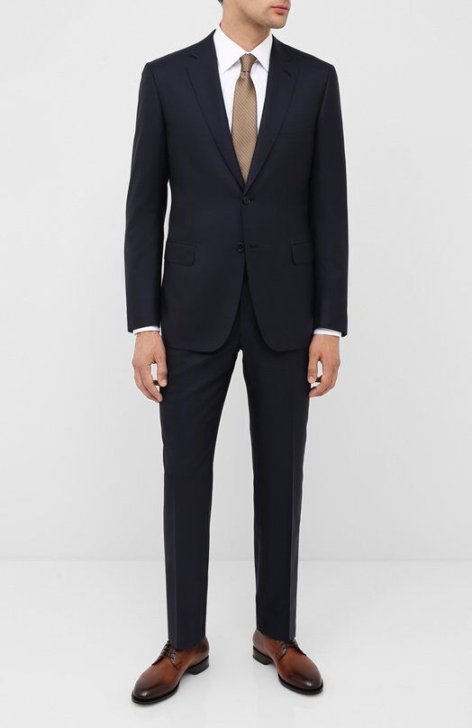 Шерстяной костюм Brioni RA000L/P5AMJ/BRUNIC0 фото 1