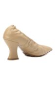 Кожаные туфли Almond Bottega Veneta 651354/VBP10 фото 4