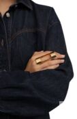 Кольцо VETEMENTS UE54RI140G 5100 BRASS фото 2