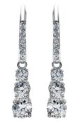 Серьги Attract Trilogy Swarovski 5416155 фото 1