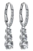 Серьги Attract Trilogy Swarovski 5416155 фото 3