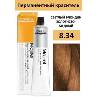 L'Oreal Professionnel Majirel Крем-краска 8/34 светлый блондин золотисто-ме
