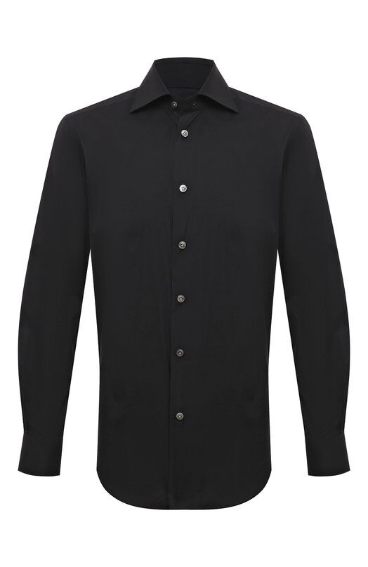 Хлопковая сорочка Kiton UCIH0865408 фото 1