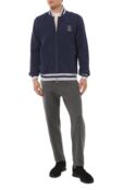 Замшевые кроссовки Kiton USSA002NX0012 фото 2