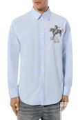Хлопковая рубашка Dsquared2 S74DM0766/S36275 фото 3