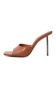Кожаные мюли Laura Amina Muaddi LAURA SLIPPER 95/NAPPA фото 4