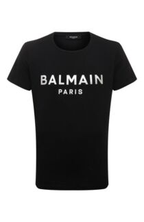 Хлопковая футболка Balmain