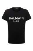 Хлопковая футболка Balmain AH1EF000BB29 фото 1