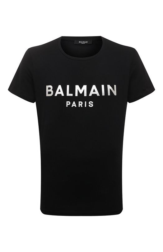 Хлопковая футболка Balmain AH1EF000BB29 фото 1