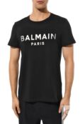 Хлопковая футболка Balmain AH1EF000BB29 фото 3