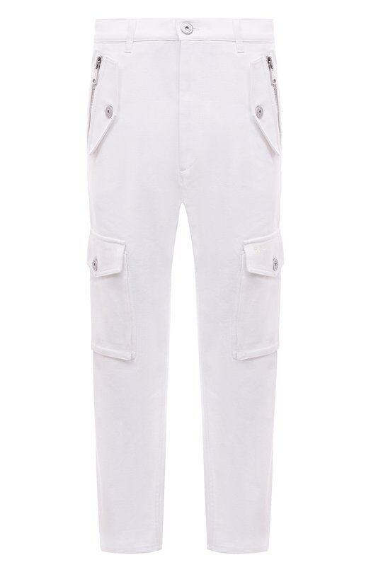 Хлопковые брюки-карго Balmain AH0PQ006CD96 фото 1