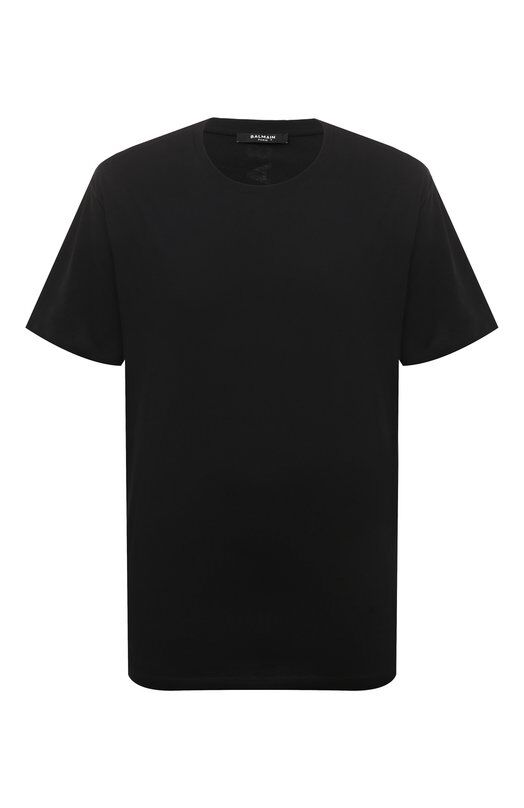 Хлопковая футболка Balmain AH1EG010BB16 фото 1