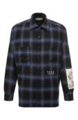 Хлопковая рубашка DOMREBEL MGALLERY/L0NGSLEEVE FLANNEL SHIRT фото 1