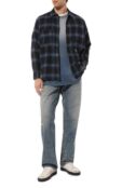 Хлопковая рубашка DOMREBEL MGALLERY/L0NGSLEEVE FLANNEL SHIRT фото 2