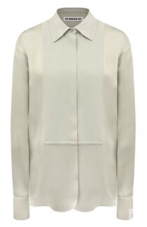 Атласная рубашка Jil Sander