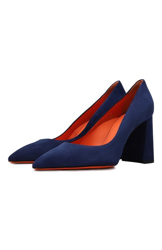 Замшевые туфли Santoni WDBN70032HI2BSW5N01 фото 1