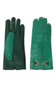 Перчатки из кожи аллигатора Gucci 678923 3SAA7 фото 2