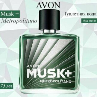AVON/Эйвон Туалетная вода Musk+ Metropolitano (Муск+ Метрополитен) для него