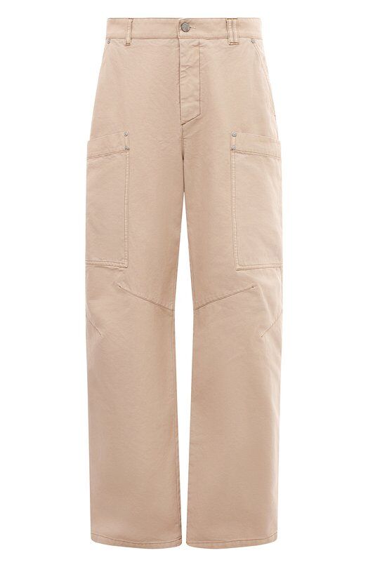 Хлопковые брюки-карго Palm Angels PMCF025F23FAB0016110 фото 1