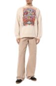 Хлопковые брюки-карго Palm Angels PMCF025F23FAB0016110 фото 2