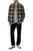 Хлопковые брюки Palm Angels PMCJ025F23FAB0011001 фото 2