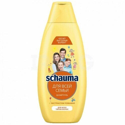 Шампунь Schauma «Для всей семьи», 650 мл Шаума фото 1