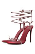 Текстильные босоножки Alevi Milano L24WC008.U.0878Y60/BENNY SATIN фото 1